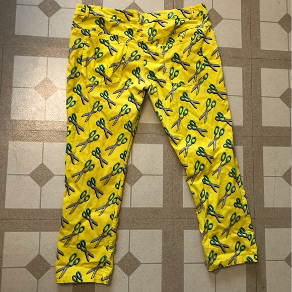 Yellow Scissor Pants - Picture 1 of 3